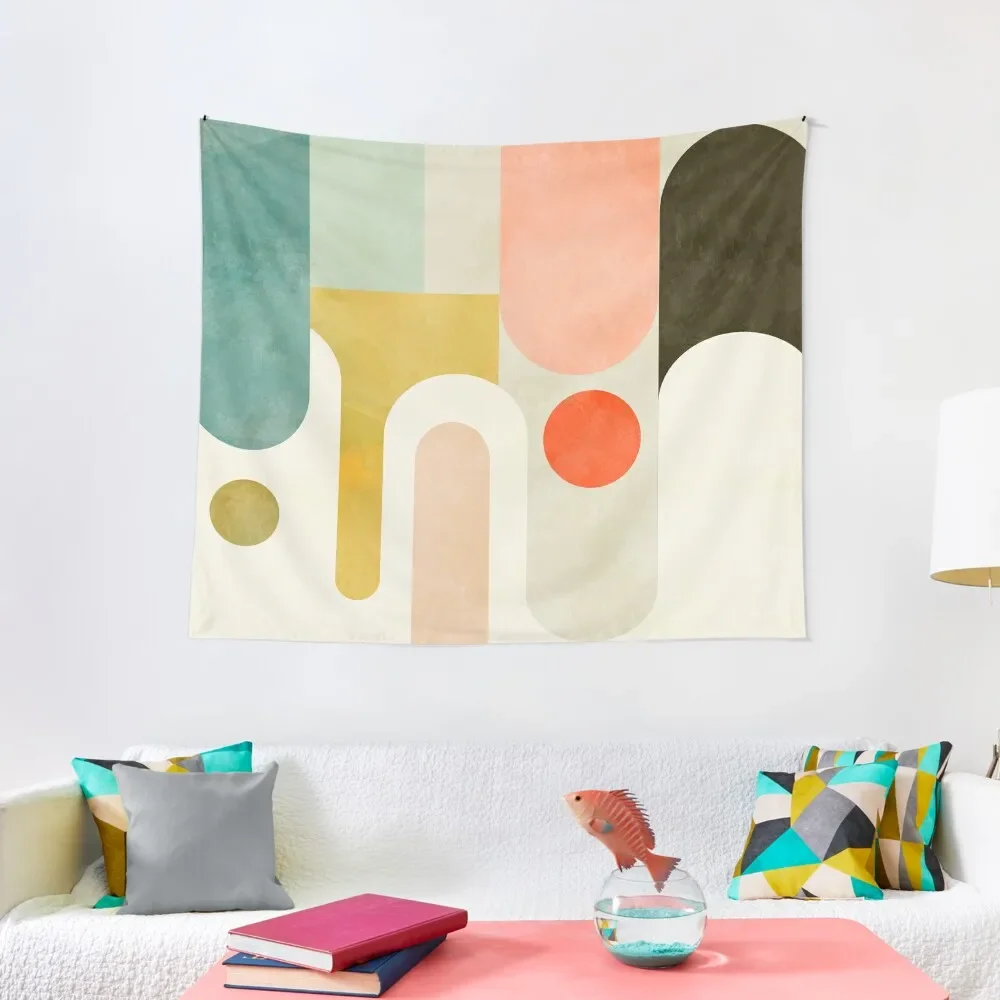 

Geometry shapes abstract 9 Tapestry Home Decorations Wall Carpet Things To Decorate The Room Wall Mural Tapestry
