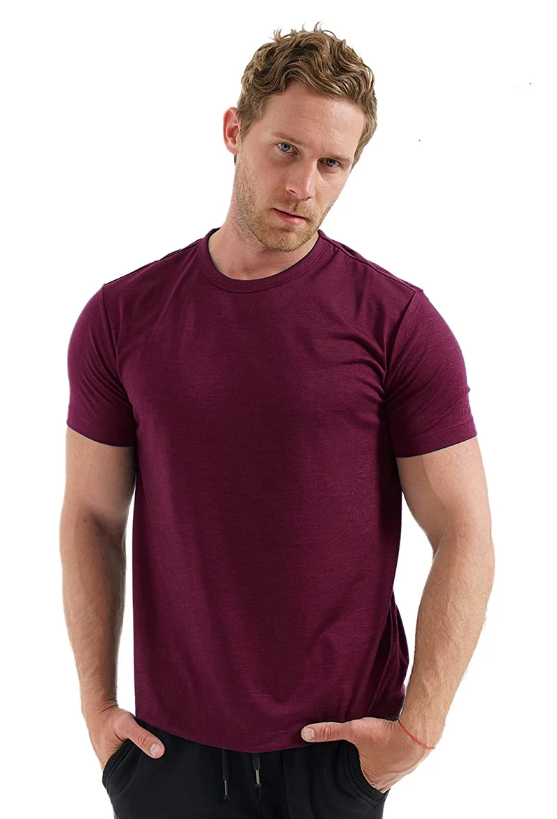 Smartwool Couche De Base Homme – 100% Laine Mérinos, Rayures Grises, Taille M (Occasion TBE)