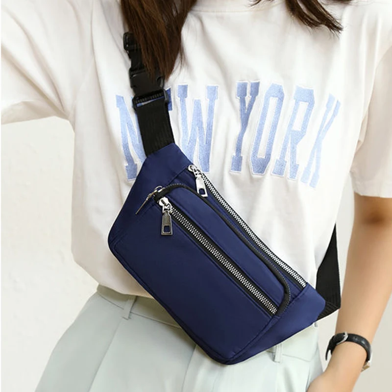 Neutral Square Pouch for Travel and Business