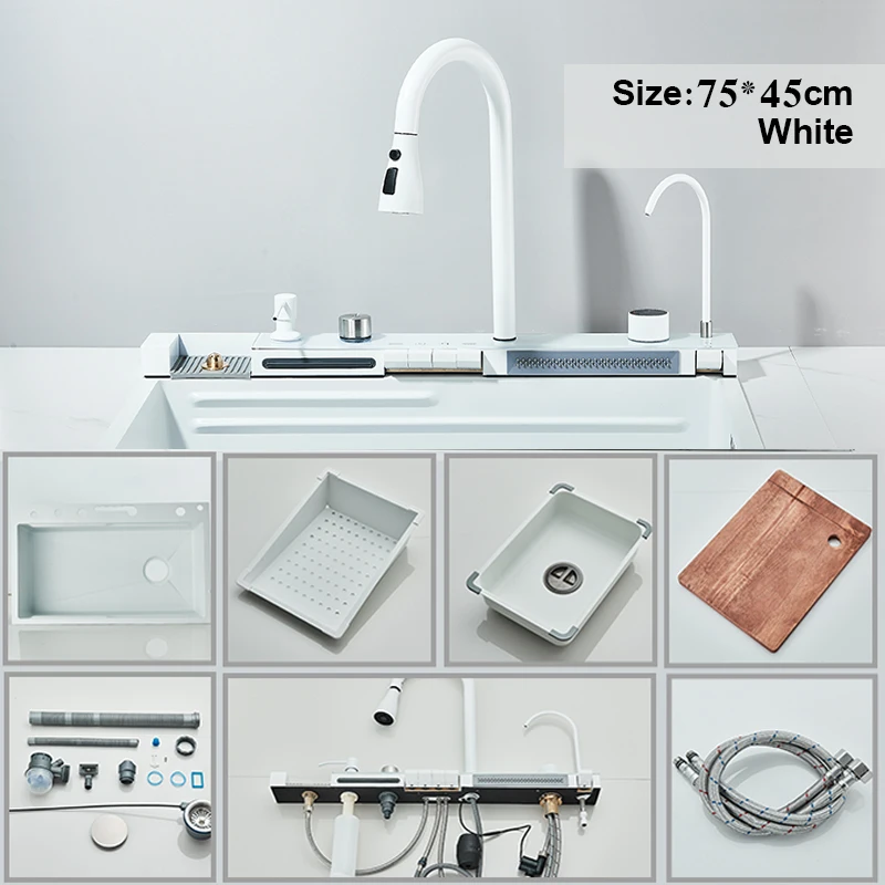 White 75X45