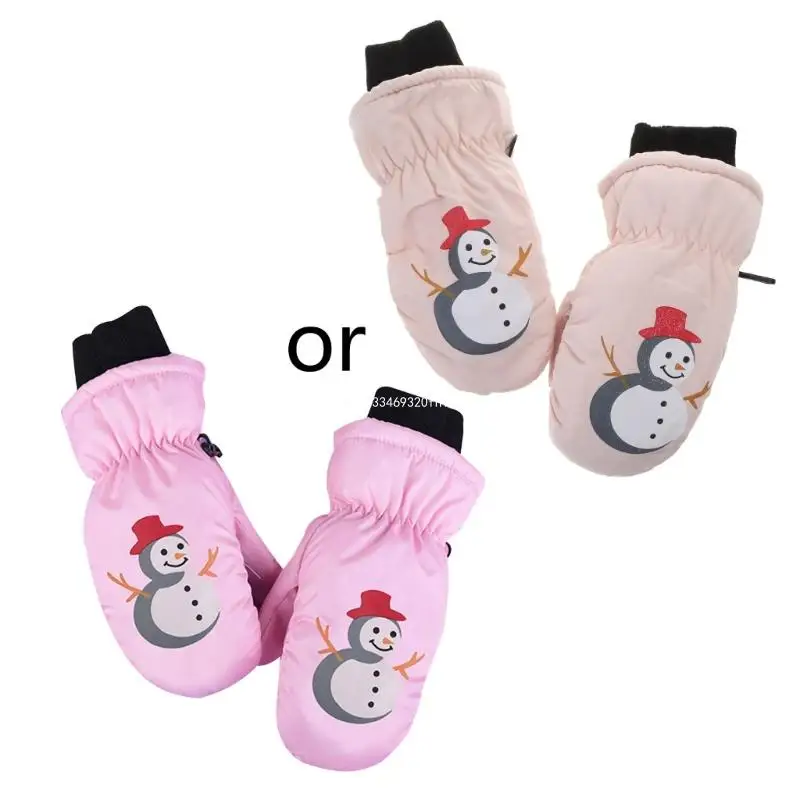 

Kids Windproof Gloves Warm Durable Children Ski Gloves for Winter Sports Gift