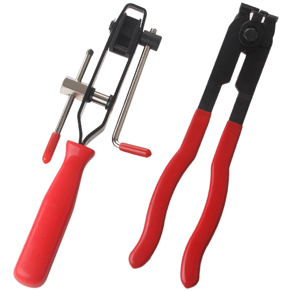 CV Joint Boot Clamp Plier Adjustable Small/Large CV Joint Crimp Clamp Plier Steel Rubber Car Binding Trunk Axle Tool