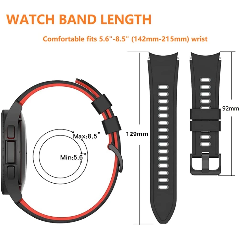 Original Silicone Sport Band for Samsung Galaxy Watch - Enhanced Comfort & Style Strap