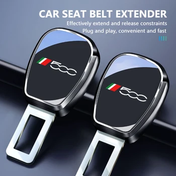 Estensore per Cintura di Sicurezza Auto, Imbottitura per Cintura, Accessori per Fibbia di Estensione per Fiat Abarth FR 500 Punto Stilo Ducato Palio