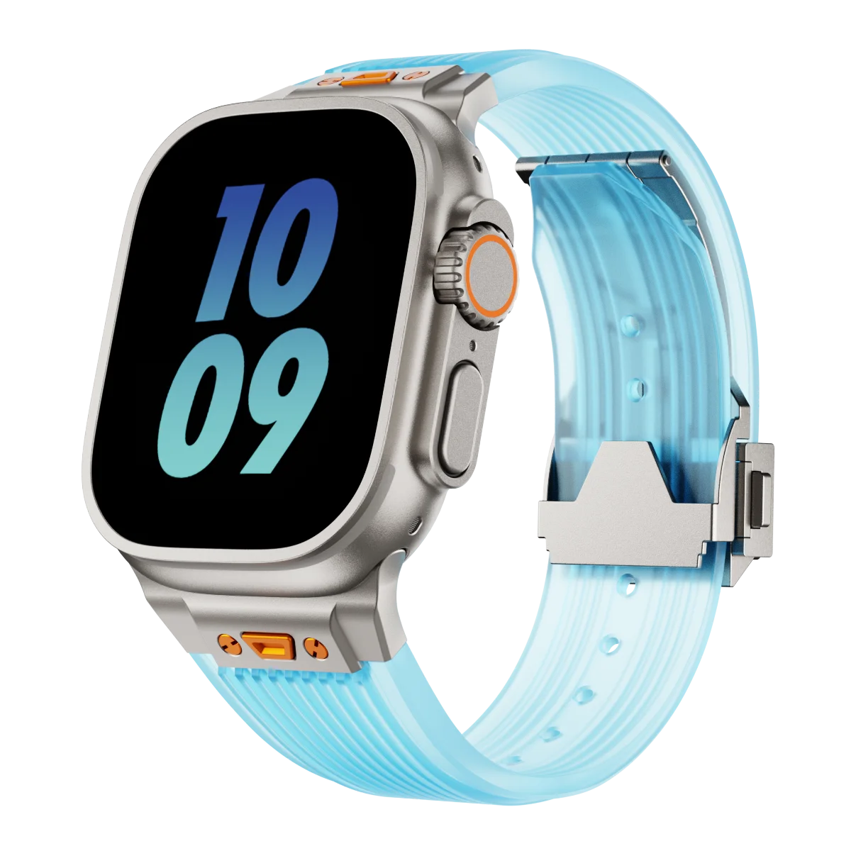 Transparent Blue Ti