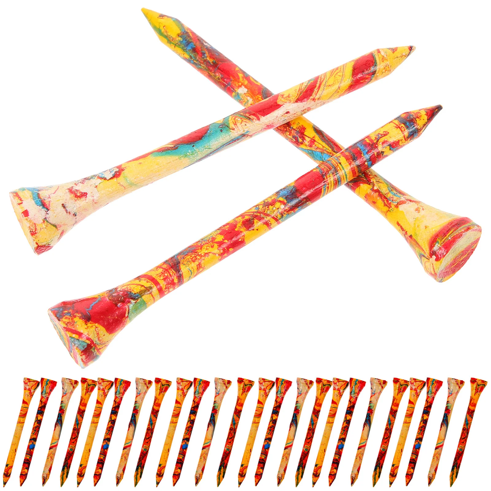 

7 см, мячи для гольфа, тренировочные тройники для гольфа, доступны, прочнее, чем деревянные Тройники