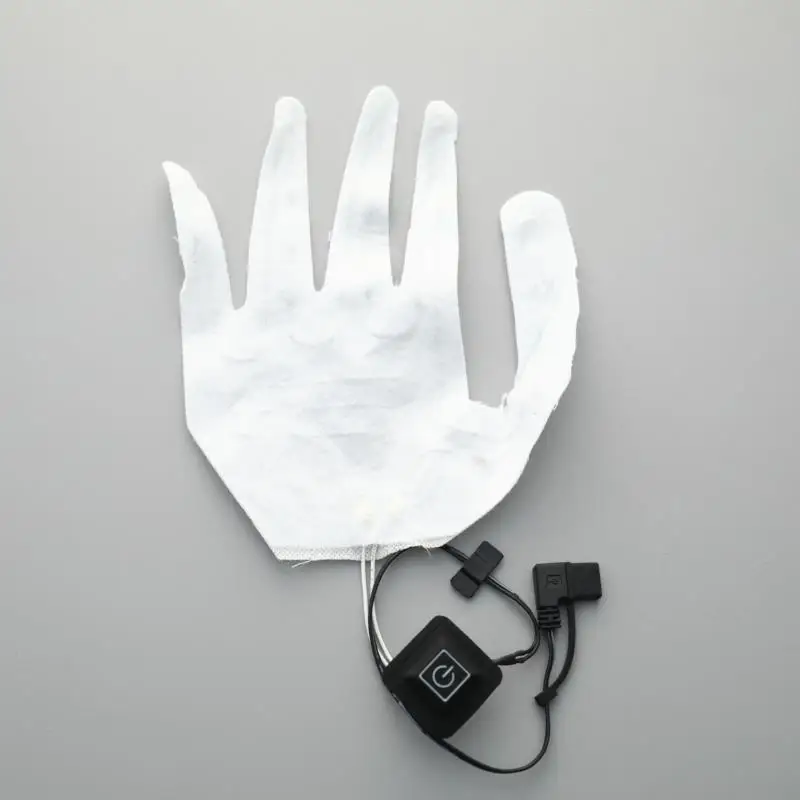 1 Stück USB-beheizte Handschuhe Winter Warme Fünf-Finger-Handschuhe Heizpad Elektrische Heizung – Detail 5
