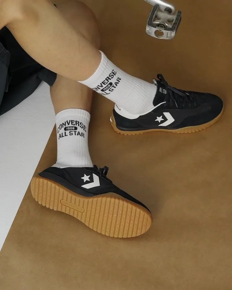 Converse Run Star кроссовки мужские и женские повседневные туфли для скейтборда модные