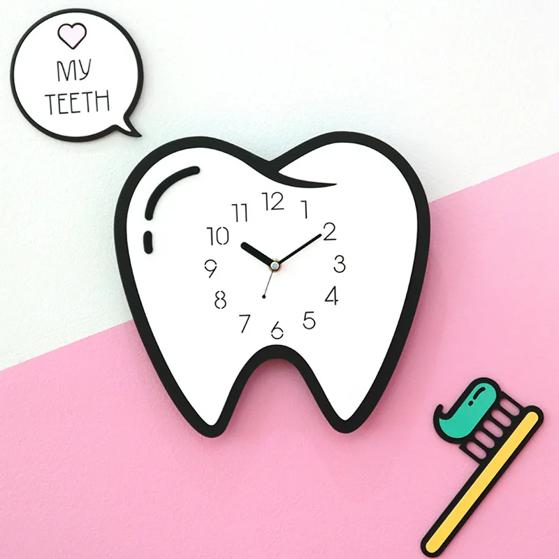 

Mandelda Children's Cartoon Bedroom Pocket Watch Clock Wall Clock Living Modern Personality Creative Fashion Noiseless Clock