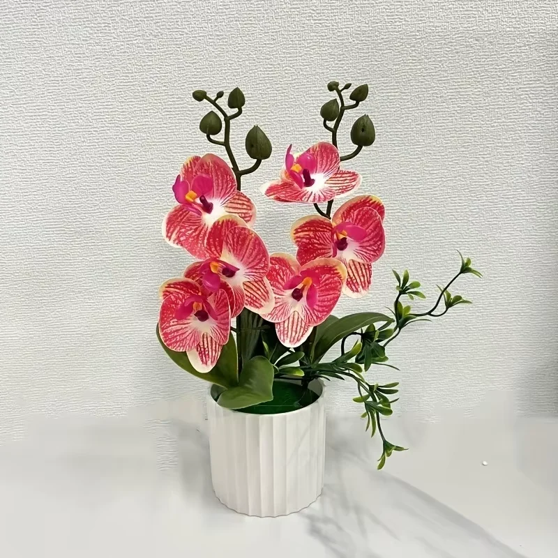 Elegant 38-Inch Artificial Butterfly Orchid Bouquet for Wedding and Home Décor