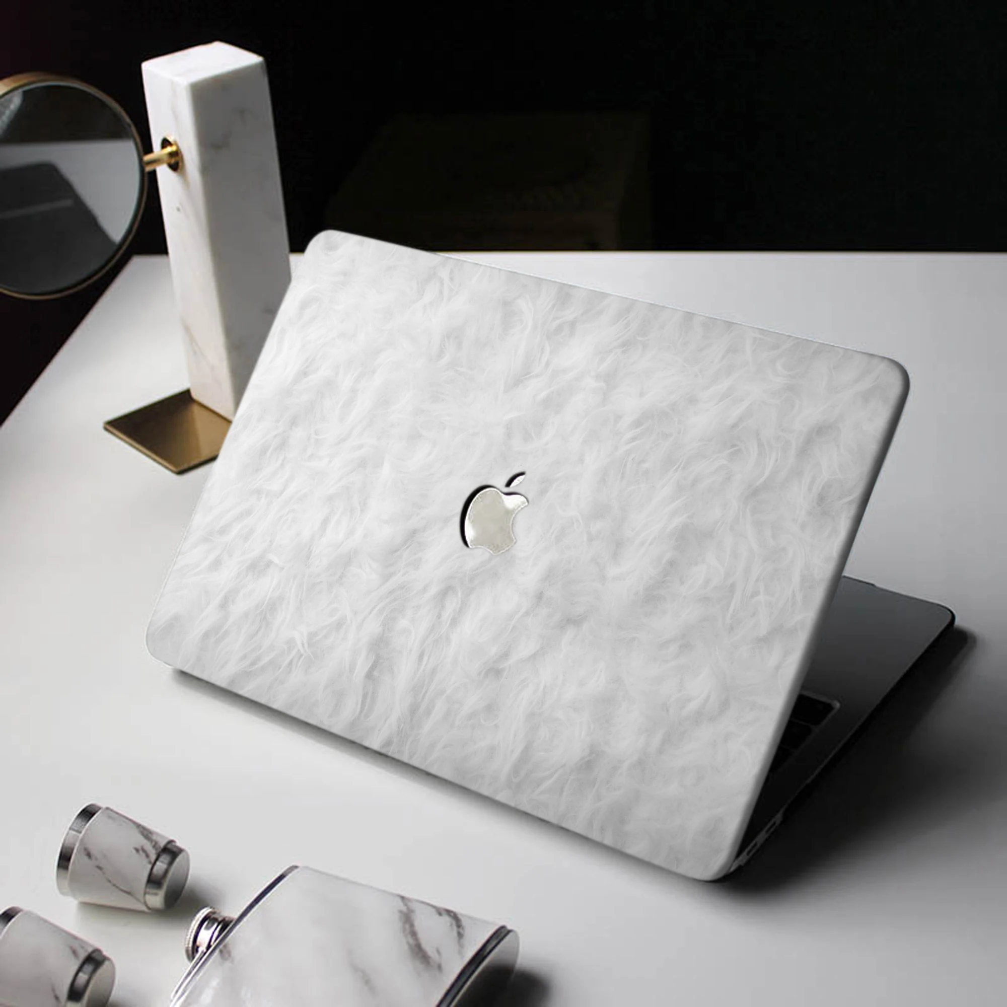 White Feather Funda Para Laptop Per Macbook Air 13 Cover Case Per Laptop Funda Mac Book Air 13 Pulgadas Macbook Pro Custodia Da 13 Pollici