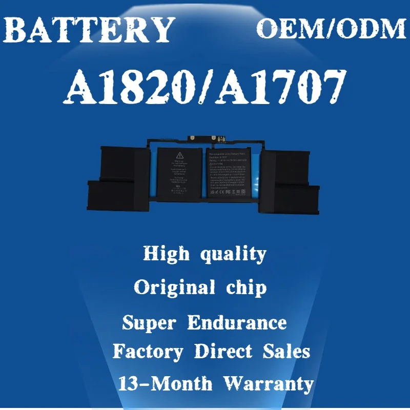 2016 Macbook Pro A1707 Battery New Genuine A1820 A1707 Battery For MacBook Pro 15'' Late 2016 Mid 2017 2016 Battery