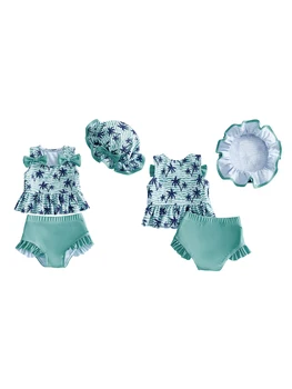 Baby Girls Floral Beach Set 1