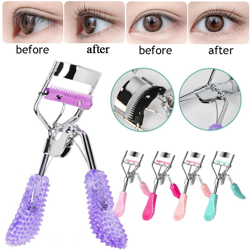 Women's Eyelash Curler Fits All Eye Shapes Lash Curler Tweezers Long