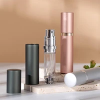 Atomiseur de parfum 10/5ML, récipient liquide Portable pour cosmétiques de voyage, Mini vaporisateur en aluminium, bouteille vide rechargeable 5