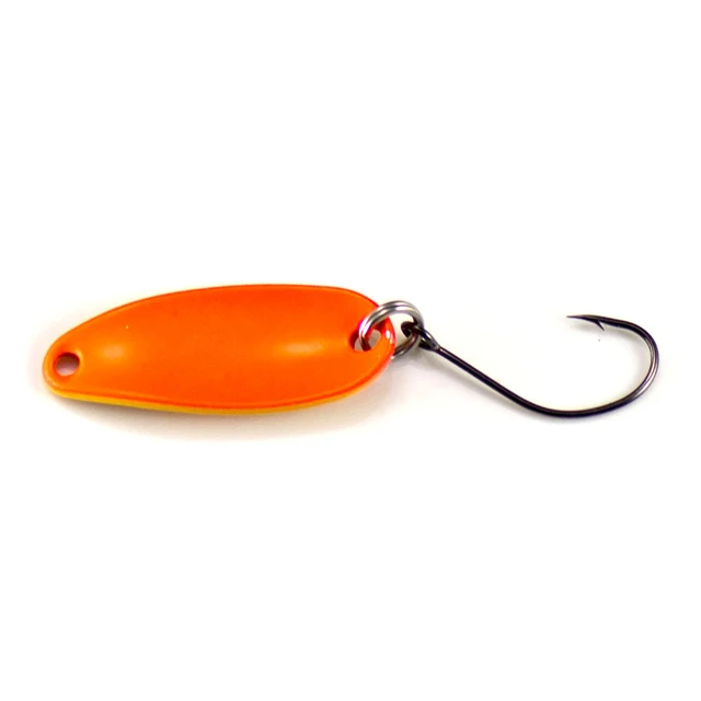 COUNTBABSS Brass Casting Spoon With Single Hook 3.5g 1/8oz Salmon
