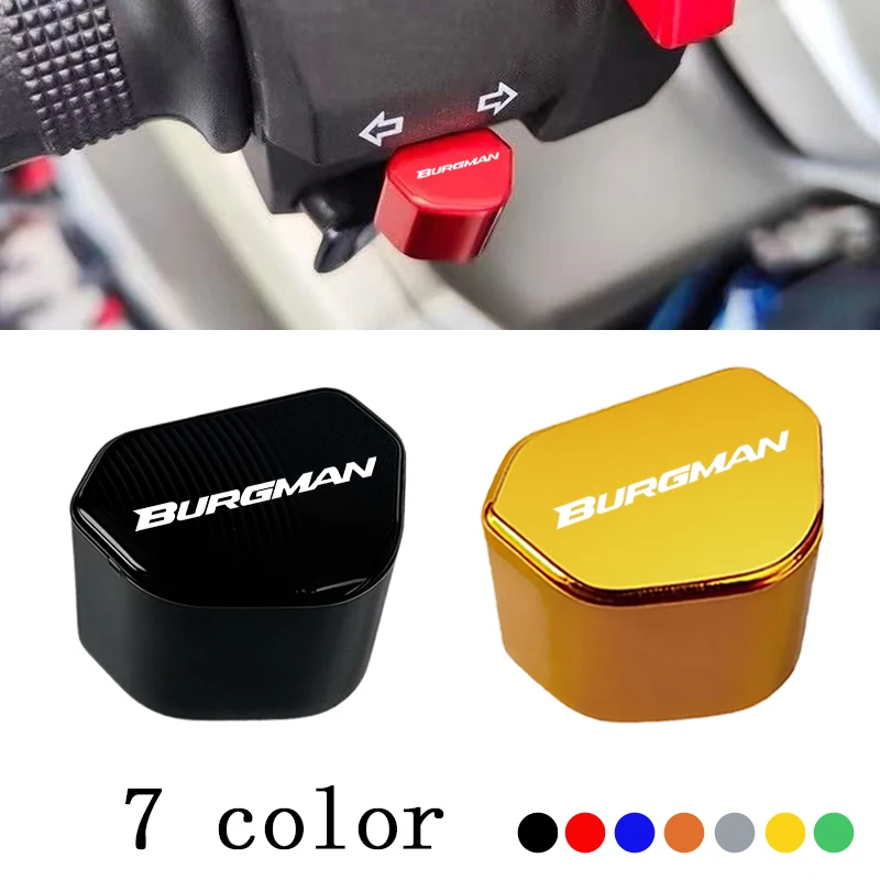 Pulsante Indicatori Di Direzione CNC In Alluminio Per Suzuki Burgman – Tappo Interruttore, Accessorio Elegante E Durevole