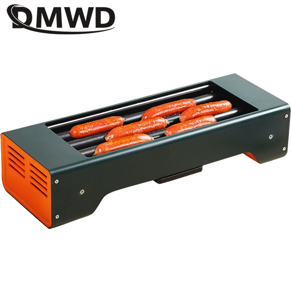 DMWD Electric Sausage Machine Hot Dog Roller Baking Grill Mini Oven ...