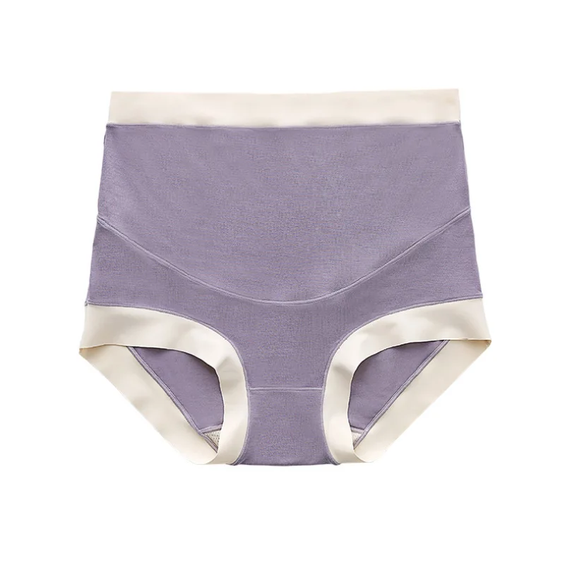 2Pcs/pack Pregnant Women Underwear Set Panty Comfortable Cotton Maternity  Panties High Waist Breathable Underpants For