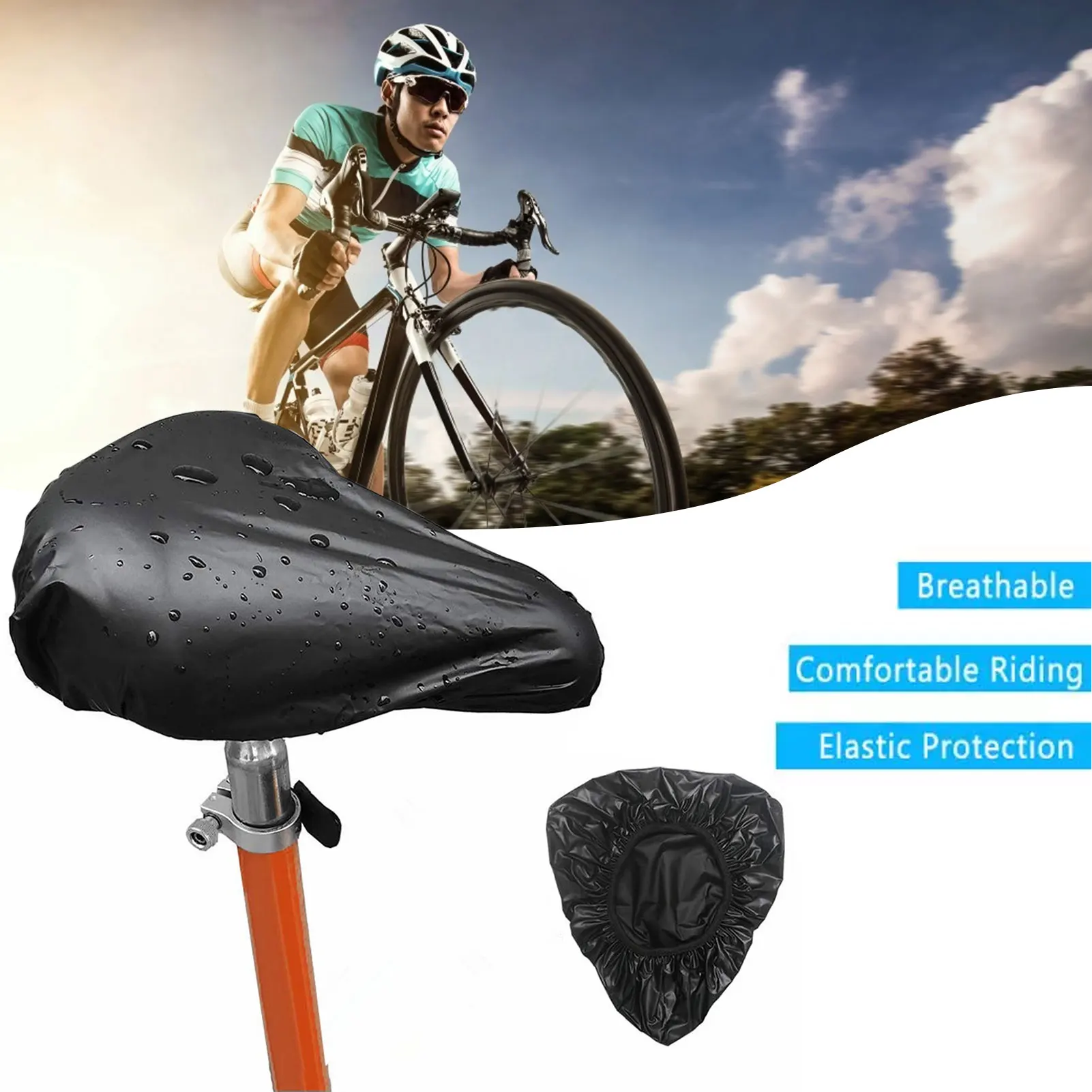 Bicycle Waterproof Seat Cover Cycling Bike Seat Dust Cover Bicycle