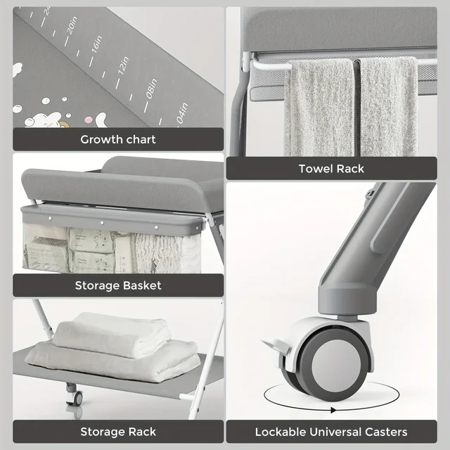 Foldable Baby Changing Table 5