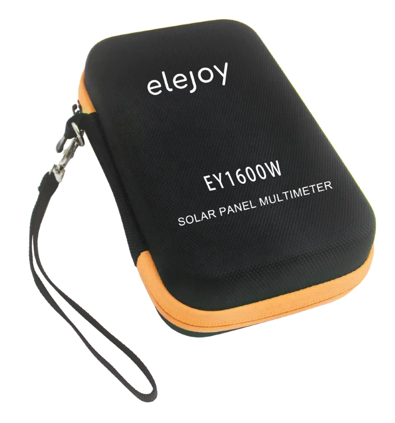 EY1600W LCD MPPT solar panel multimeter solar panel tester smart current tester voltage tester digital power PV meter VOC 4