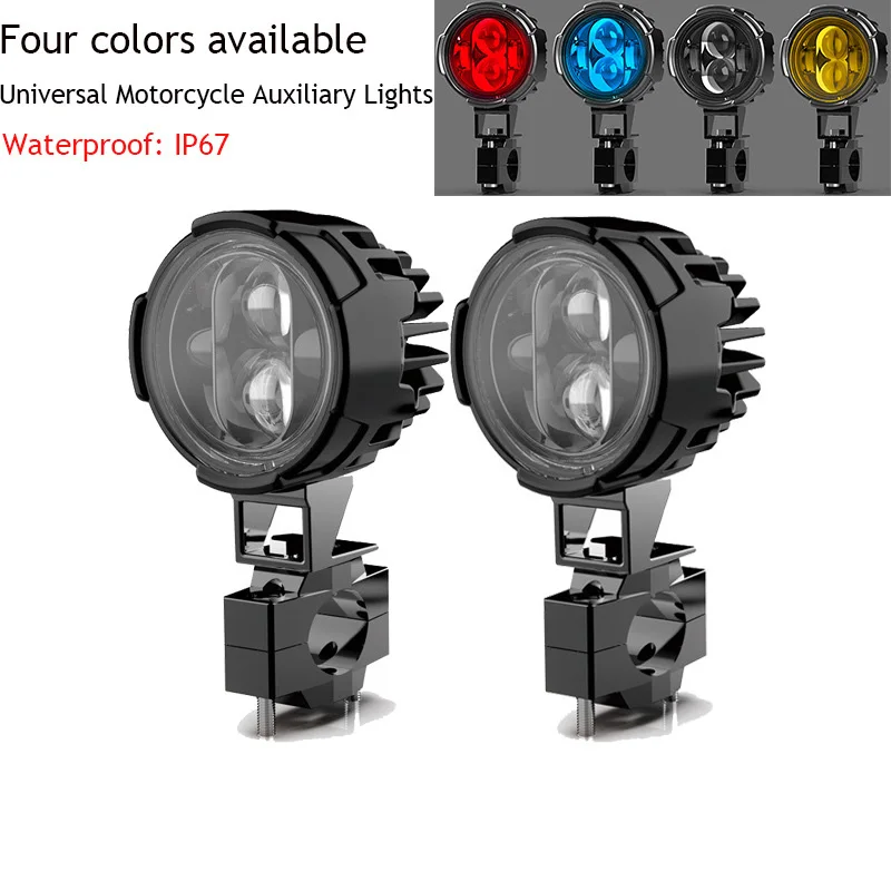 120W Lenses Additional Led Motorcycle Lights 12 80V Motorcycle Fog