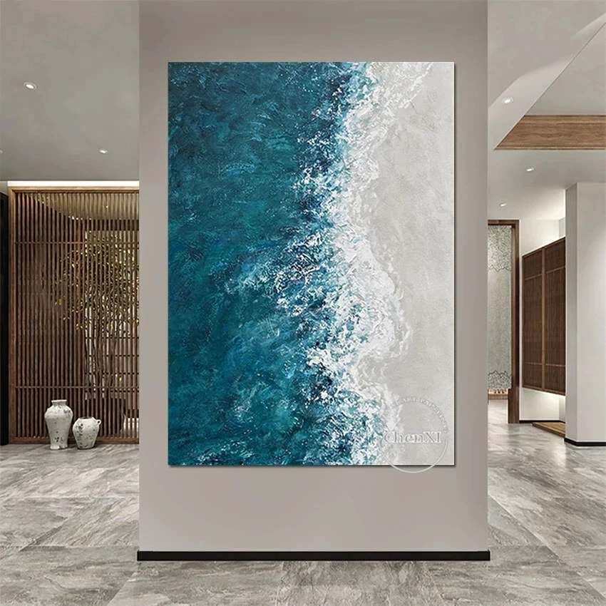 Home Decoration Abstract Artwork Painting Oil Handmade Canvas Modern Artist Unframed | Дом и сад
