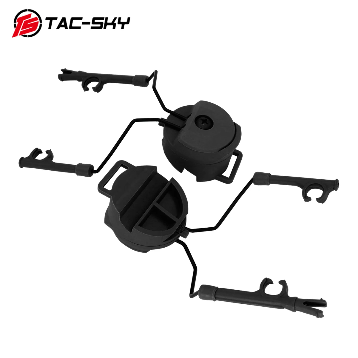 TAC-SKY tactical headset comtac i ii iii helmet ARC OPS-CORE helmet track adapter headset bracket tactical bracket BK