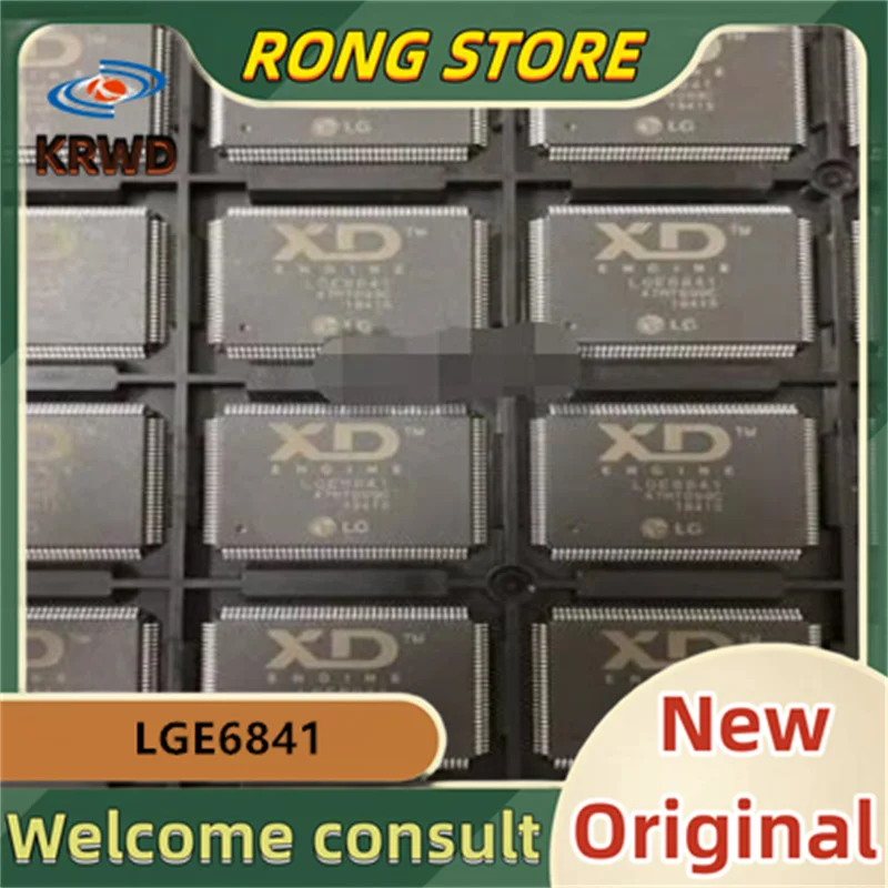

(5 шт.) LGE6841 Новый и оригинальный чип IC LGE6841 6841 QFP128