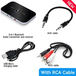 Universal 2-in-1 Bluetooth 5.3 Wireless Audio Adapter (With RCA Cable)