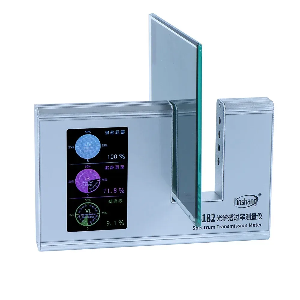 광 투과율 계량기 365nm UVT 940nm IRT 및 VLT SHGC 간단한 작동 고정밀 평행광 경로 CNAS LS182