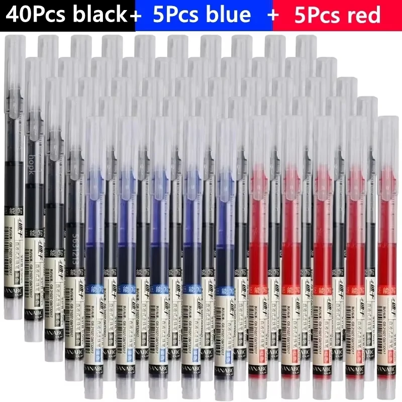 40black 5blue 5red