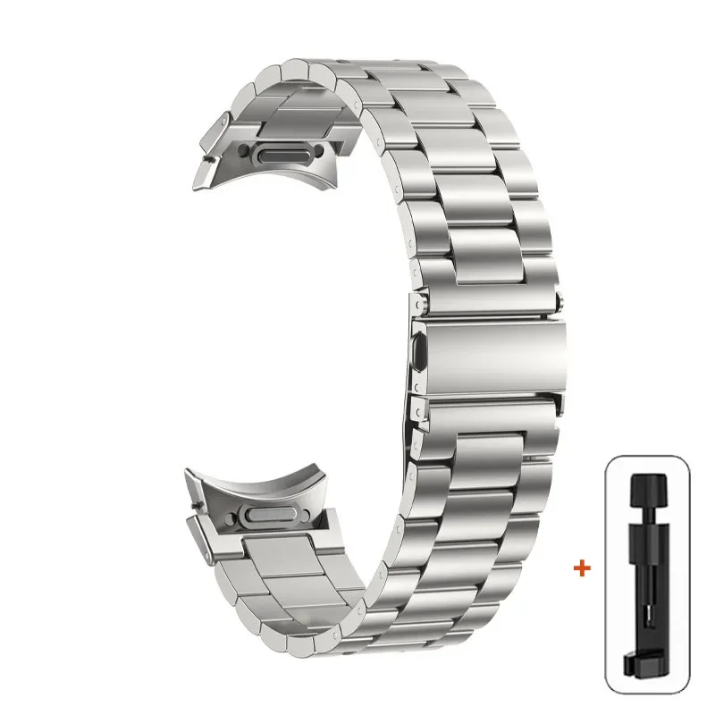 Premium Stainless Steel No-Gap Watch Band Bracelet