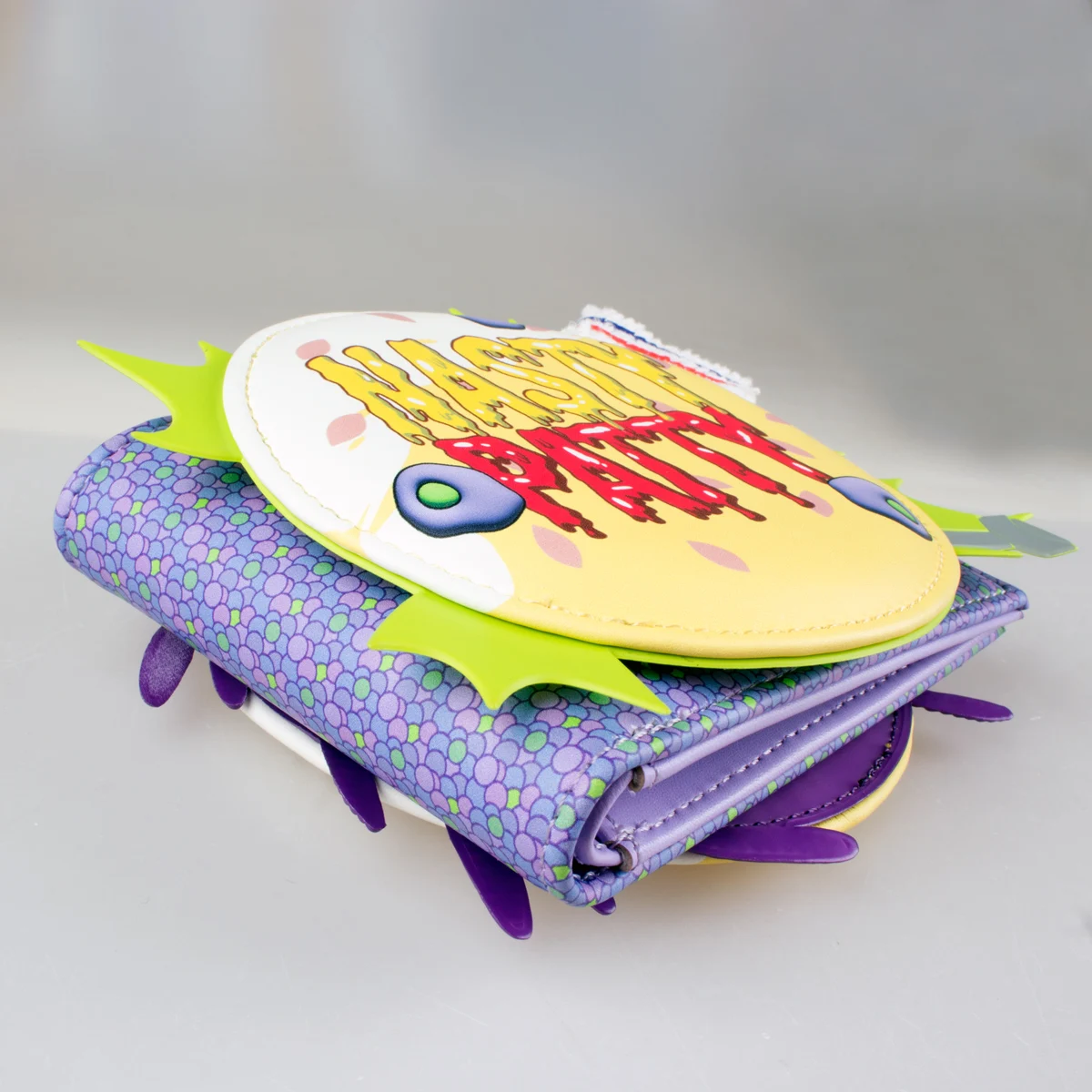 High-Quality 3D Burger Foldable Wallet Fashion Individual Card Holder with Identification Window