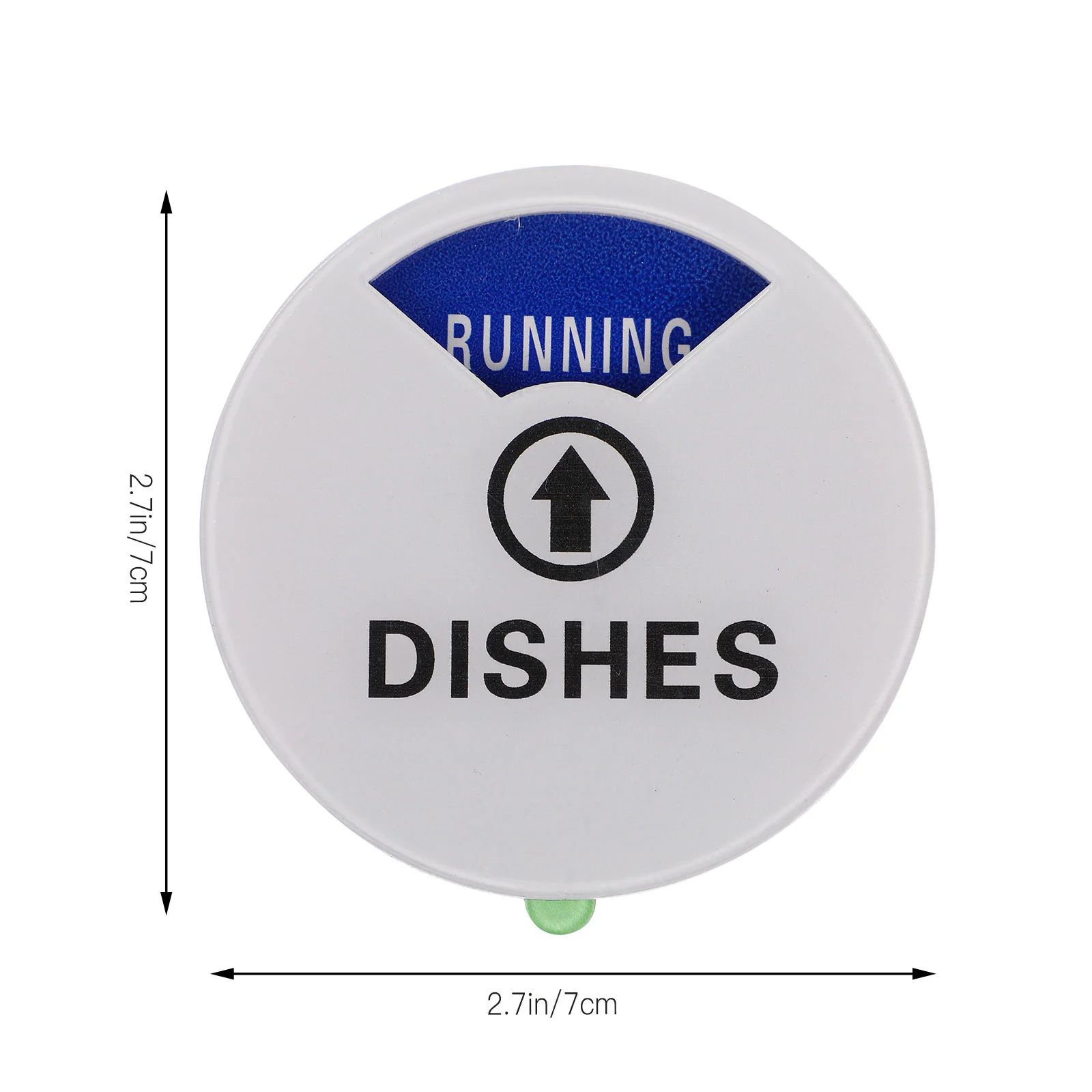 Stickers Dishwasher Identification Plate Clean Dirty Sign Magnet Indicator for The Grey