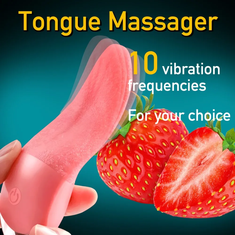 Nippel Vagina Zunge Lecken Vibrator Massagegerät Masturbation Werkzeuge Frauen Männer Sex Spielzeug Penetration Vagina Vibrator Lieferungen Für Erwachsene 1