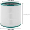 2Pack Replacement TP02 Air Purifier Filters for Dyson Pure Cool Link Models TP01, TP02, TP03, BP01, AM11 Tower Purifier 6
