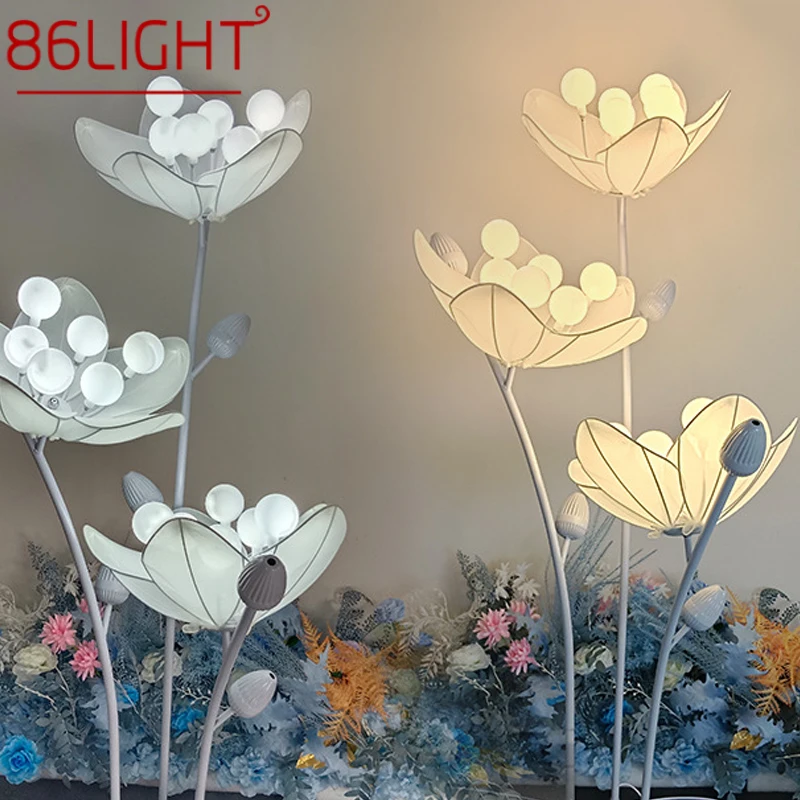 

86LIGHT Modern Flower Wedding Lights Festive AtmosphereLED Light for Party Stage Road Lead Background Decoration