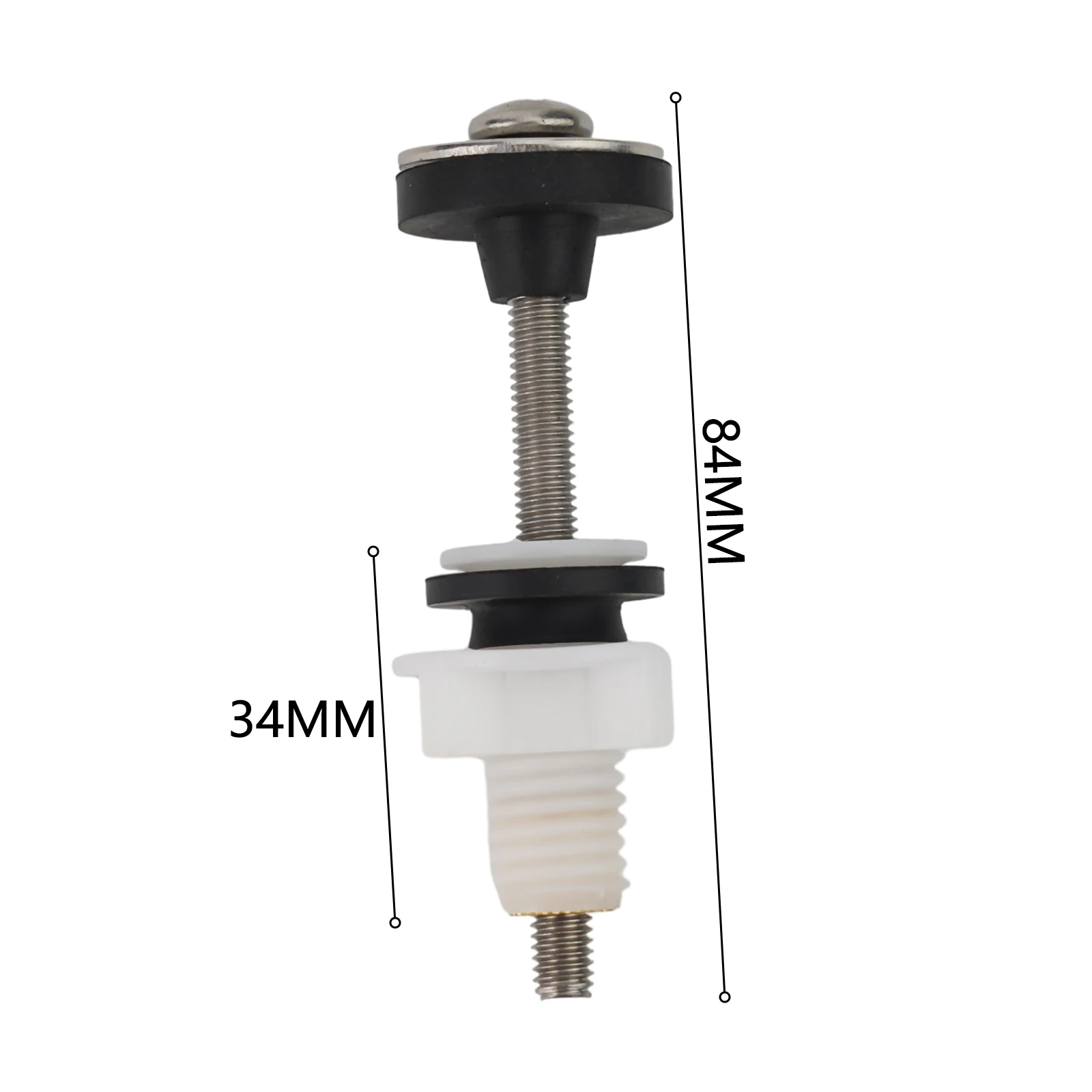 Toilet Tank Fixing Kit Toilet Cistern Toilet Pan Fixing Fitting Sealing Stainless Steel Bolts Rubber Gaskets Leak Free