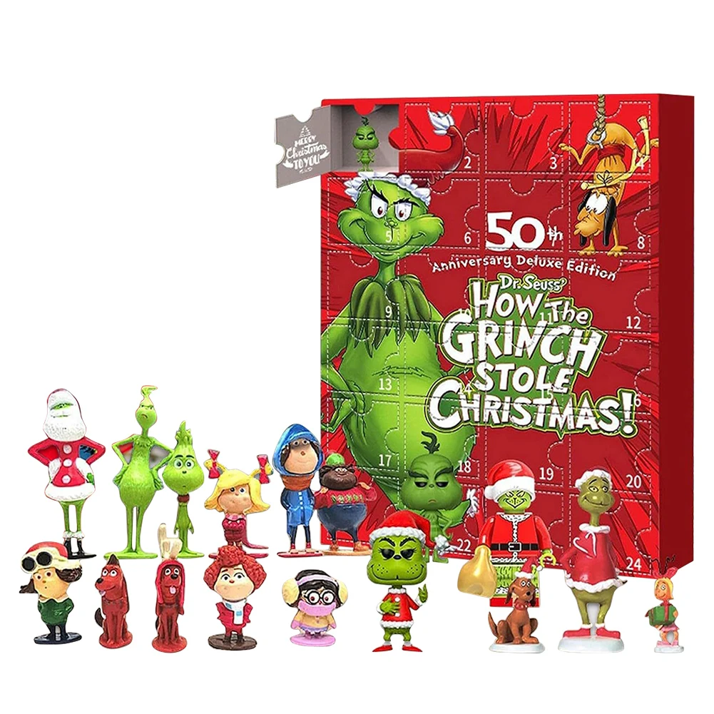 24 Days Christmas Advent Calendar for Home Decor-christmas advent calendar