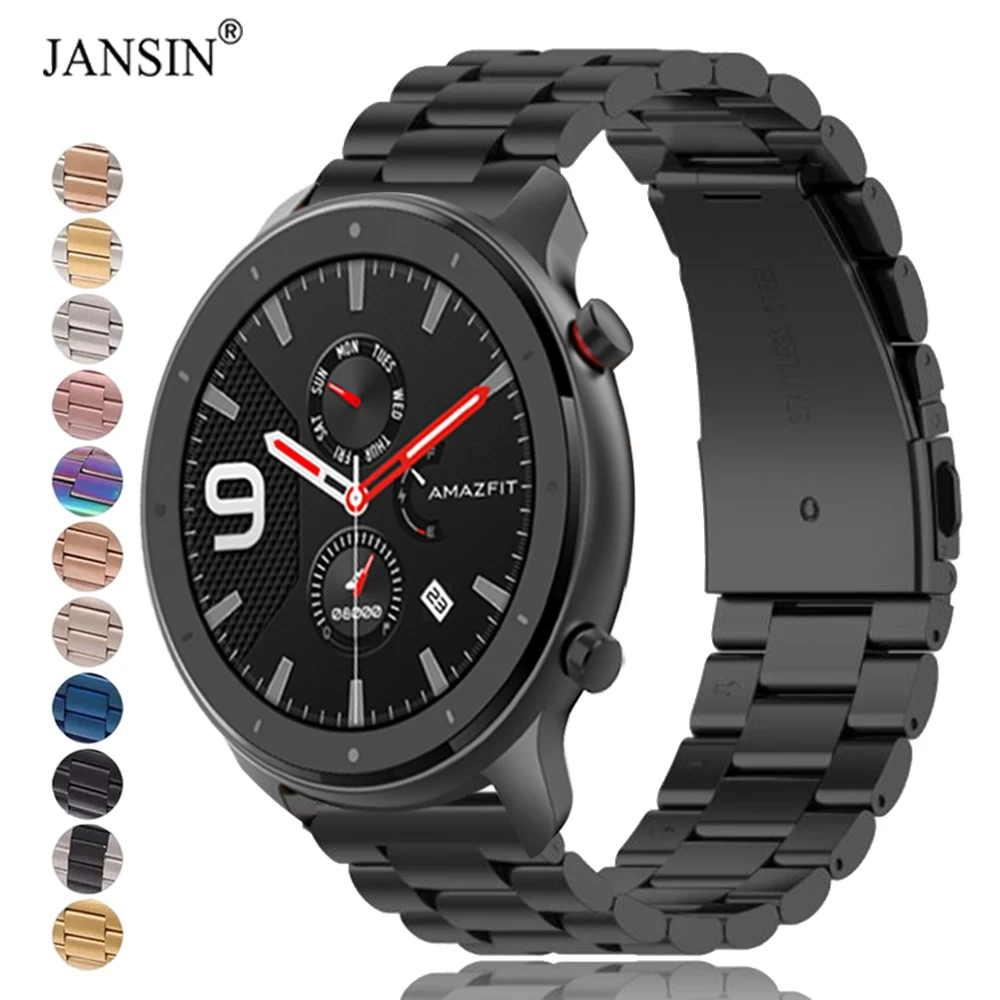 Premium Stainless Steel Watchband Bracelet - Elegant Metal Wristband Accessory