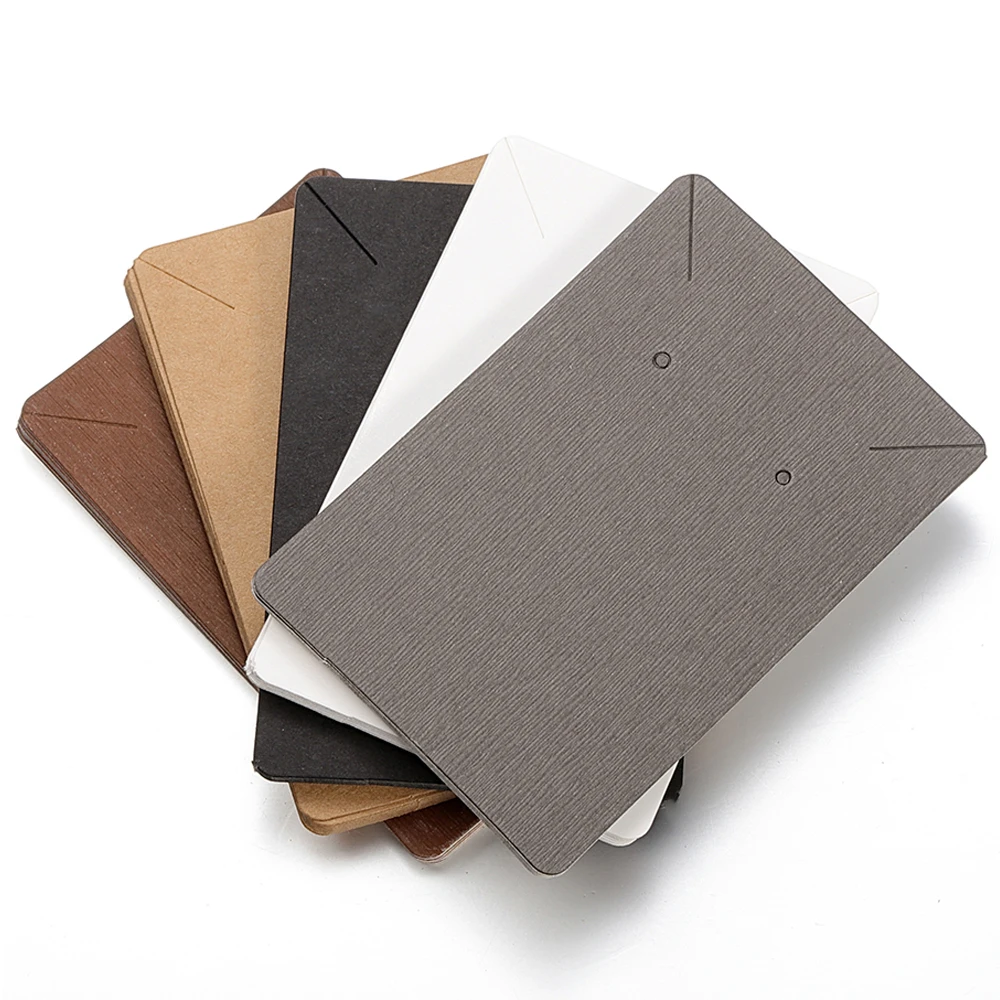 Earrings Necklaces Display Cards Jewelry Boxed and Packaging Cardboard Hang Tag Card Ear Studs Paper Card 6x9cm 50pcs/lot jewelry cards jewelry display cards