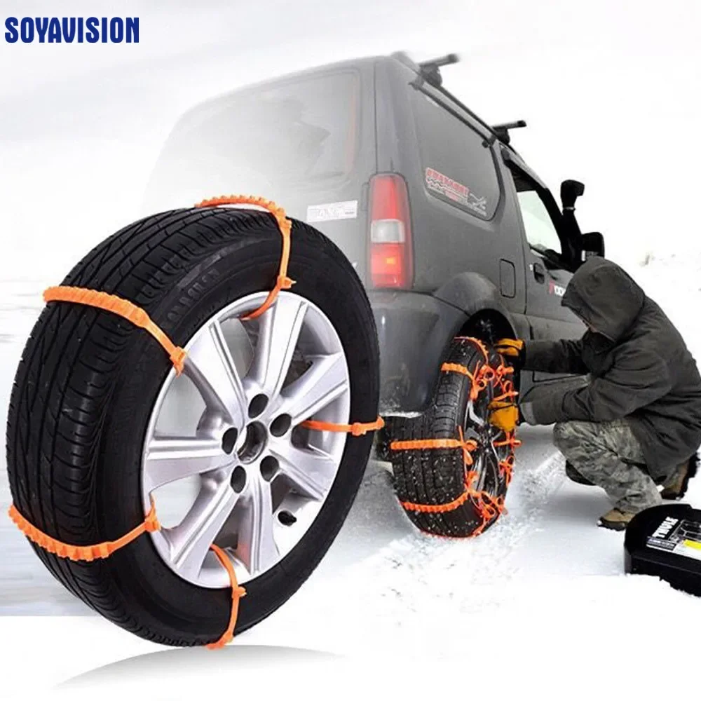 10pcs/20pcs Car Universal Mini Plastic Winter Tyres wheels Snow Chains For Cars/Suv Car-Styling Anti-Skid Autocross Outdoor