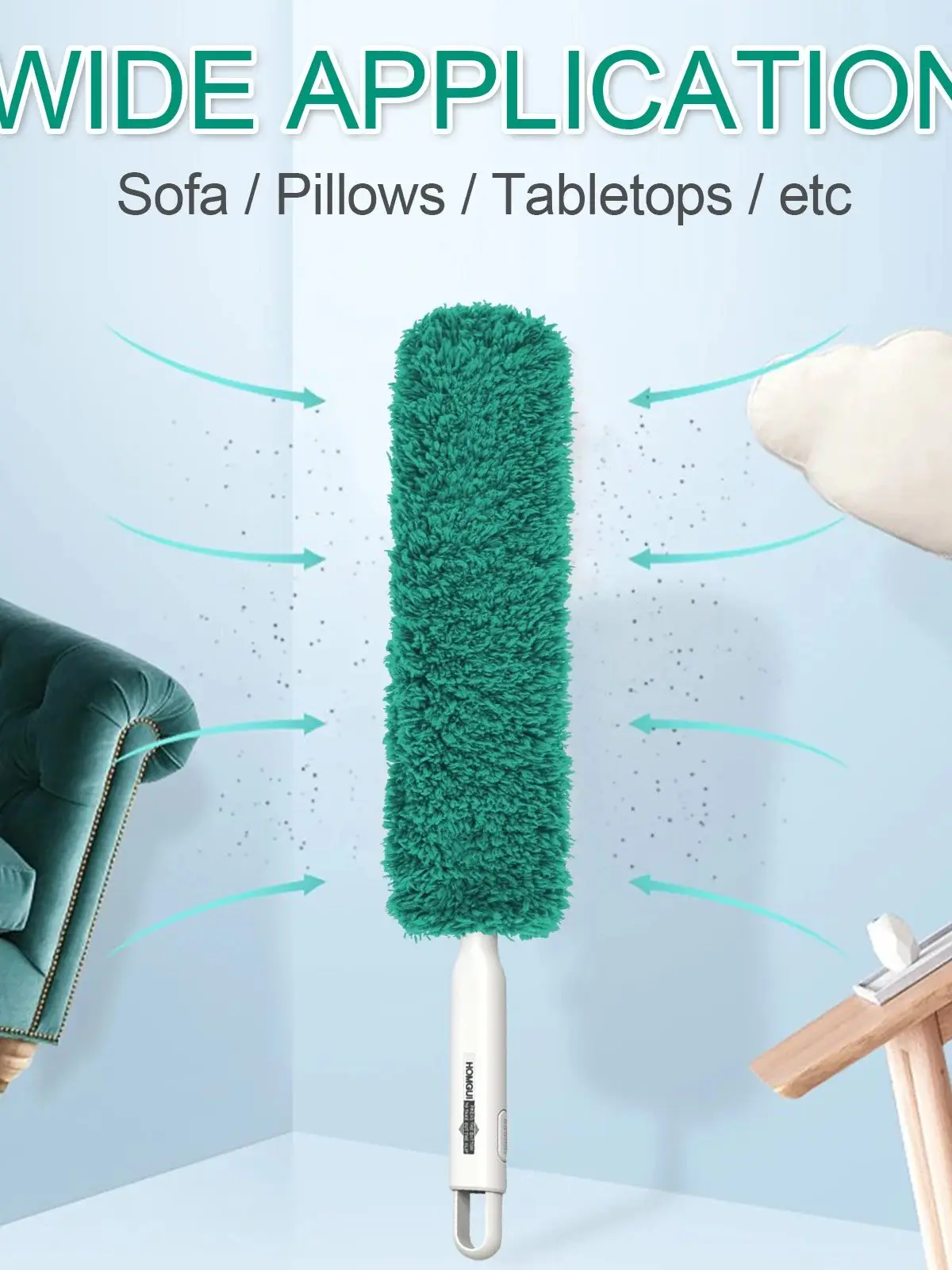 Microfiber Duster Brush Flexible Microfiber Duster For Cleaning Cobweb Blinds Furniture Cars