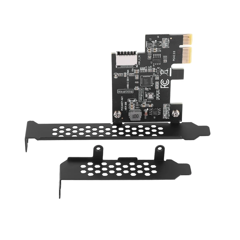 

Плата расширения PCI Express 2,0 X1 USB 3,2 Gen1 TYPE-E Pcie Front Type-C Adapter Riser USB3.1 Gen1 A-KEY 5Gb