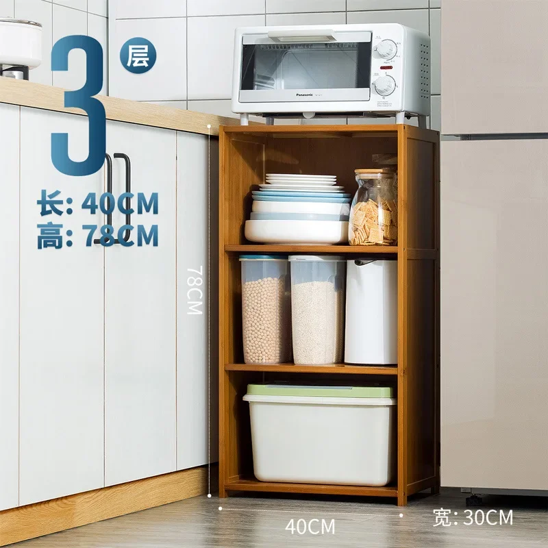 Shelf Closet Kitchen Cabinets Sideboard Storage Bamboo Display Filing Kitchen Cabinet Laden Corner Archivadores Dining Room Sets