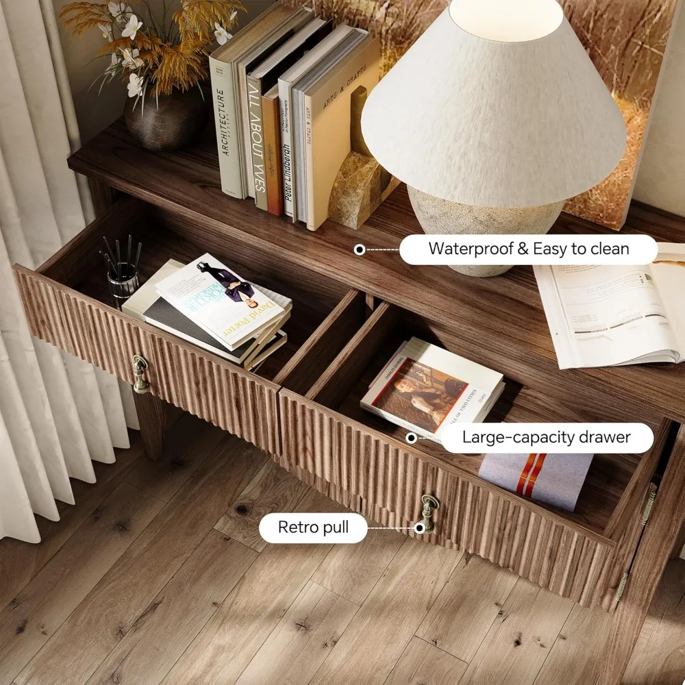 40" Retro Buffet Cabinet with Storage 4