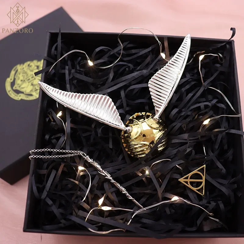 Golden Snitch Jewelry Box Organizer Ring Box Proposal Wedding Souvenirs Creative Jewelry Boxes Storage Girlfriend Birthday Gift