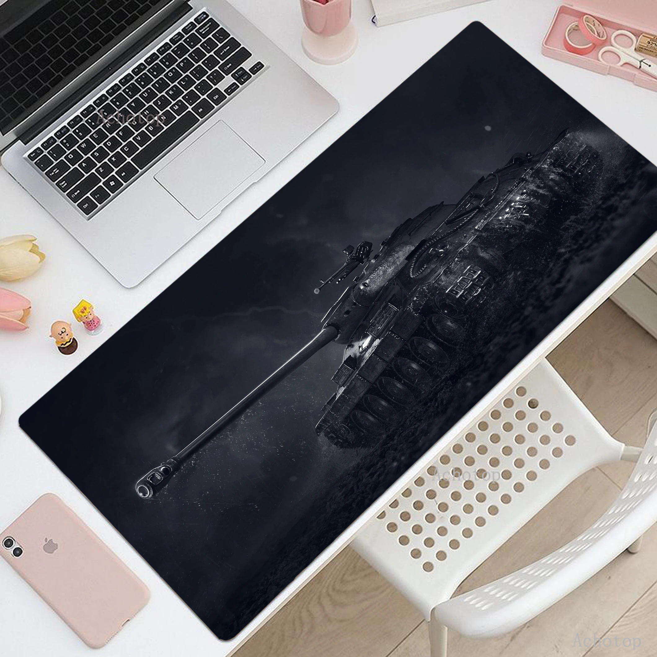 

Large World of Tanks Mouse Pad Computer Gamer Mousepads Natural Rubber Deskmat Gaming Mouse Mat Big Keyboard Pads Office Carpet